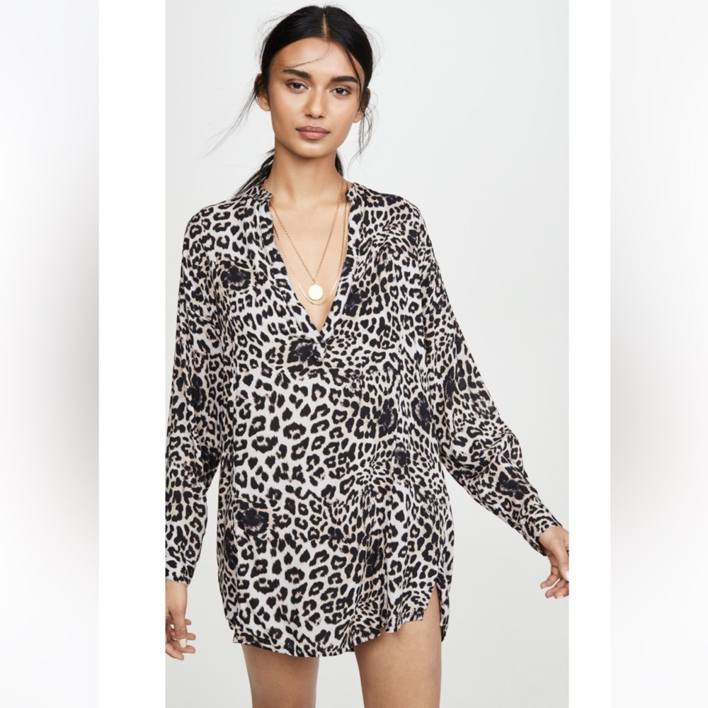 Mikoh Canned Tunic In Leopard Print - image 1